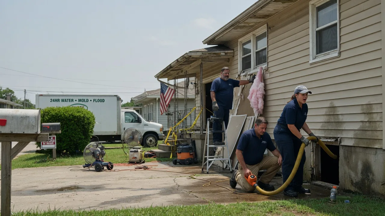 Water Damage Repair in Hooppole, IL near me